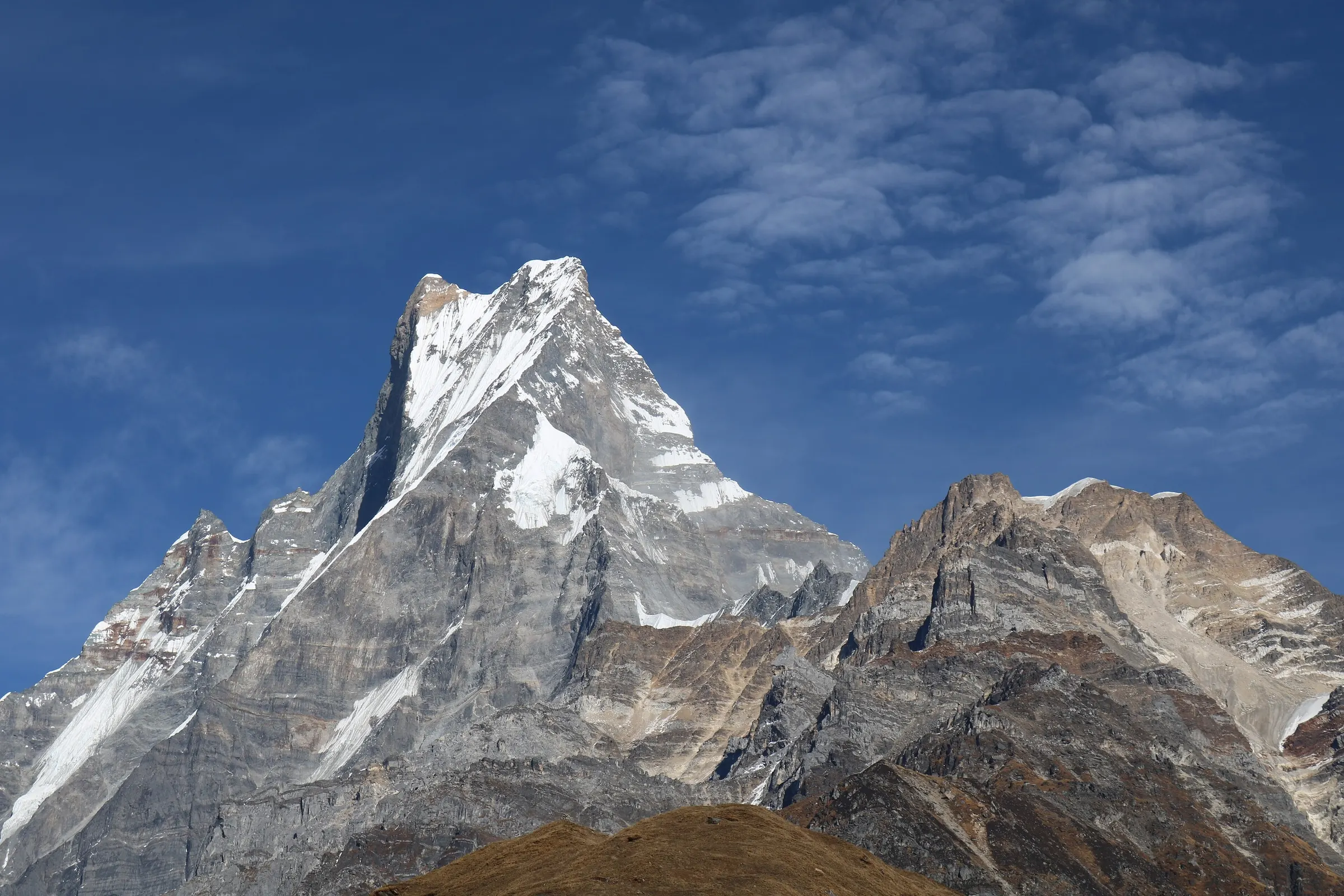 Machapuchare from the Mardi Himal viewpoint, Mardi Himal Trek